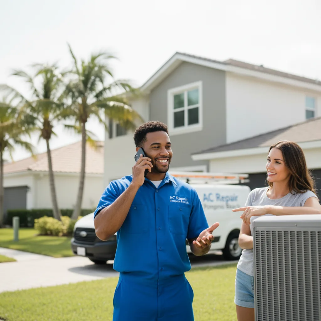 AC Repair Pompano Beach customer support in Karnack